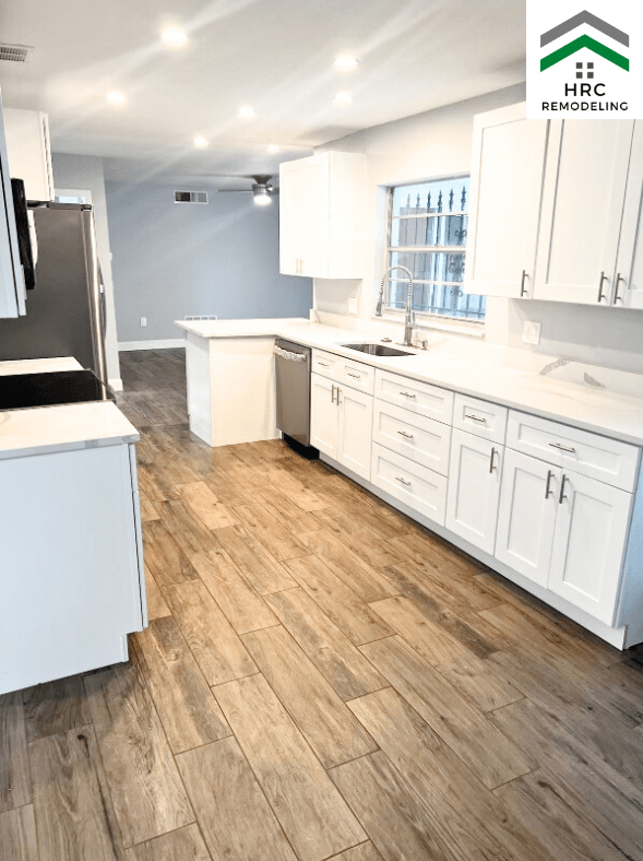 investor kitchen remodel house flip complete gut