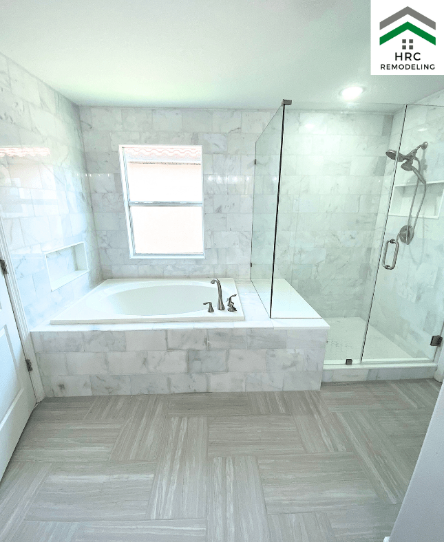 marble tile bathroom