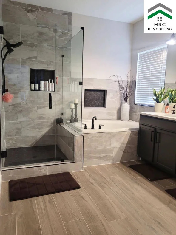 bathroom remodel shower tub combo